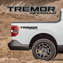 Temor de la cama del camión Cambulación de calcomanías para ford F250 F150 Vinilo Pegatizaciones
 2