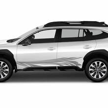 Kit de Vinilo de Rayas Laterales Estilo Tribal para Puerta para Subaru Outback_2