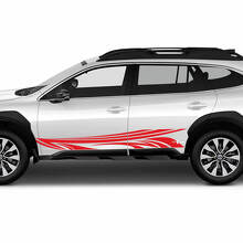Kit de Vinilo de Rayas Laterales Estilo Tribal para Puerta para Subaru Outback_3