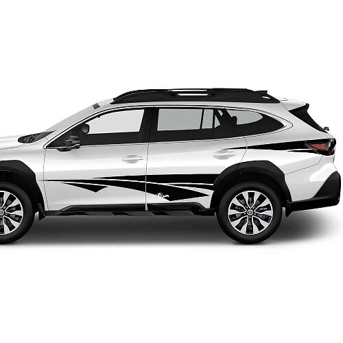 Kit de pegatinas de vinilo estilo tribal para puertas y lateral trasero para Subaru Outback