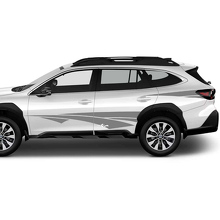 Kit de pegatinas de vinilo estilo tribal para puertas y lateral trasero para Subaru Outback_2