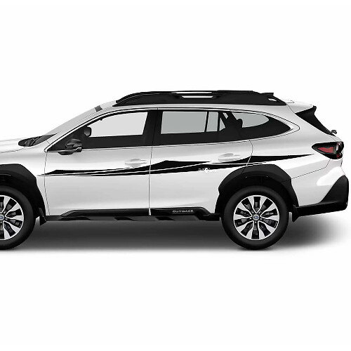 Calcomanía de Vinilo con Franjas Laterales Estilo Tribal para Subaru Outback