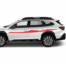 Calcomanía de Vinilo con Franjas Laterales Estilo Tribal para Subaru Outback_3