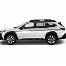 Puertas laterales Gráfico de calcomanía de calcomanía de vinilo para Suba Outback
 2