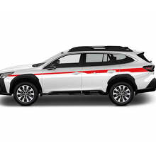 Puertas laterales Gráfico de calcomanía de calcomanía de vinilo para Suba Outback
 3