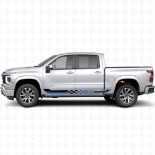 Vinilos de Rayas a Cuadros para Puerta y Panel Lateral para Chevrolet Silverado 1500 Próxima Generación 2027_3