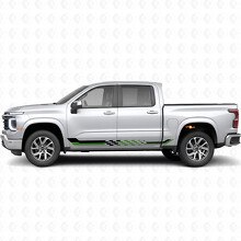 Vinilos de Rayas a Cuadros para Puerta y Panel Lateral para Chevrolet Silverado 1500 Próxima Generación 2027_4