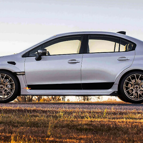 Kit de Vinilos de Tiras para Puertas de Acento para Subaru WRX_1