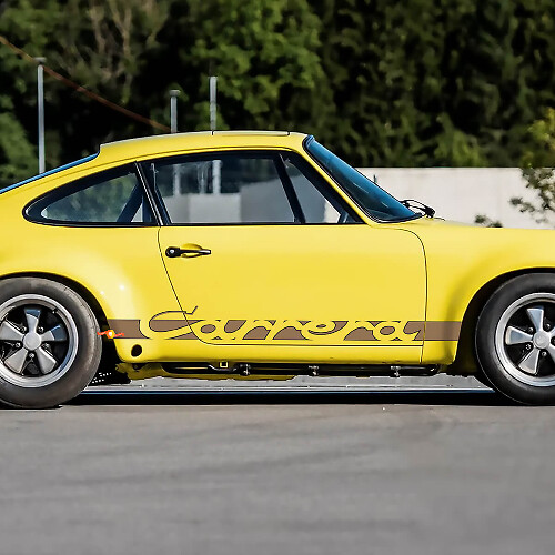 Porsche 911 Carrera Stripes Side calcomanía de calcomanía
