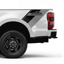 Ford F350 Bed Side Stripes Kit de calcomanía de vinilo Gráficos laterales
 2