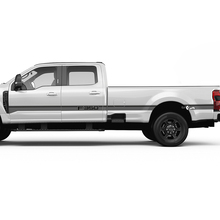 Kit de calcomanías de rayas laterales F350 gráficos de pegatinas de vinilo para camiones Ford
 2