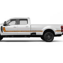 Mapa topográfico F350 Kit de calcomanías de rayas laterales Gráficos de pegatinas de vinilo para camiones Ford
 3