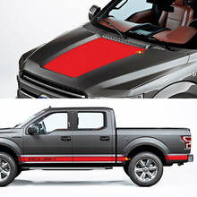 Panel de balancín lateral y calcomanía gráfica de calcomanía para el paquete Ford F150 Raptor Roush
 2