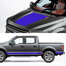 Panel de balancín lateral y calcomanía gráfica de calcomanía para el paquete Ford F150 Raptor Roush
 3