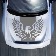 Pegatina de calcomanía de águila calva para capucha para Dodge Charger Electric
 2