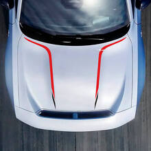 Calcomanía de acento para capó para Dodge Charger Eléctrico
 3