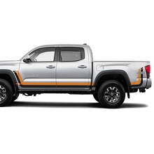 Kit de Calcomanías de Vinilo Retro Estilo TRD 4WD para Toyota Tacoma_2