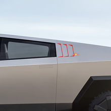 Calcomanías de Louvers para la ventana trasera de Tesla Cybertruck
 3