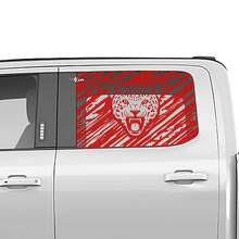 Side Wild Cat Window Decal Pegatina de vinilo gráficos para camiones Ford
 3