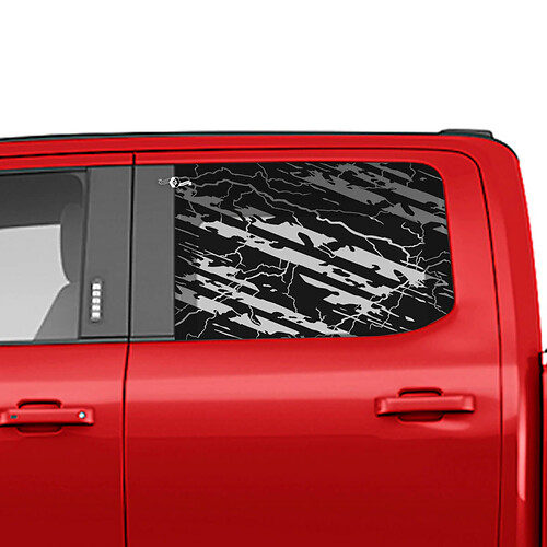 Dispala de ventana lateral gráficos de pegatinas de vinilo para camiones Ford
