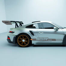 Porsche 911 Carrera RSR Stripes Side Calcomanía
 2