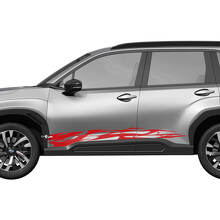 Decal de vinilo de paneles de panel de balancín. - Pegatina gráfica Universal Fit Suba Forester
 3