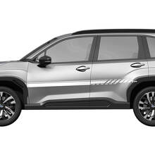 Puertas laterales rayas calcomanías de vinilo - pegatina gráfica universal freester
 3