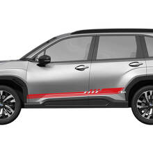 Kit de Vinilo con Rayas Laterales Decoradas para Subaru Forester_2