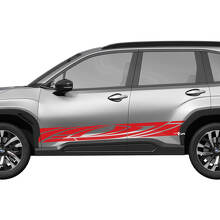 Panel lateral Panel de balancín Decisión de vinilo tribal - Pegatina gráfica Fit Suba Forester
 3