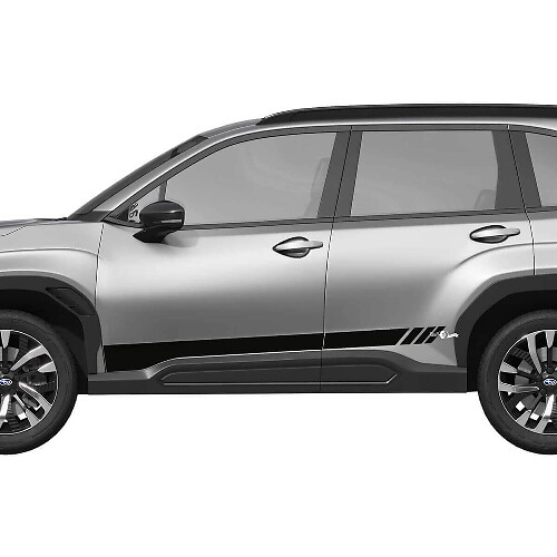 Kit de Calcomanías de Vinilo Decorativas de Tiras con Estroboscópicas para Puertas para Subaru Forester