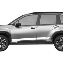Kit de Calcomanías de Vinilo Decorativas de Tiras con Estroboscópicas para Puertas para Subaru Forester_2