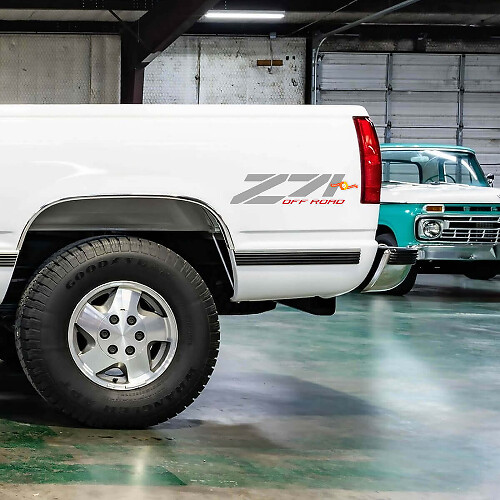 Juego de calcomanías Z71 Off Road para la caja, para Chevrolet Silverado GMC Sierra