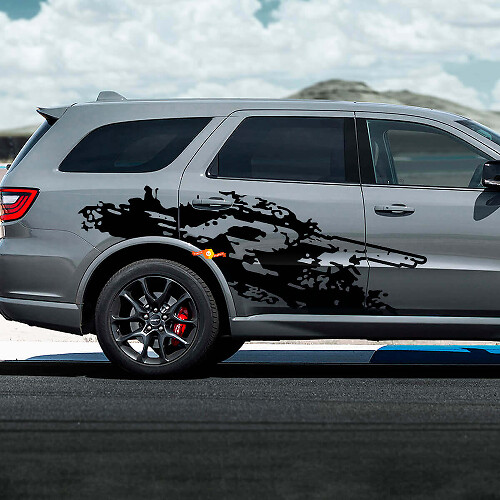Kit de vinilo lateral para salpicaduras de barro R/T para Dodge Durango