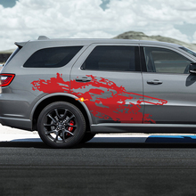 Dodge Durango RT destruyó las calcomanías de la calcomanía de salpicadura
 2