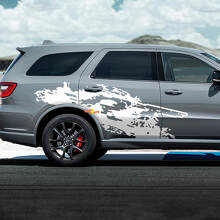 Dodge Durango RT destruyó las calcomanías de la calcomanía de salpicadura
 3