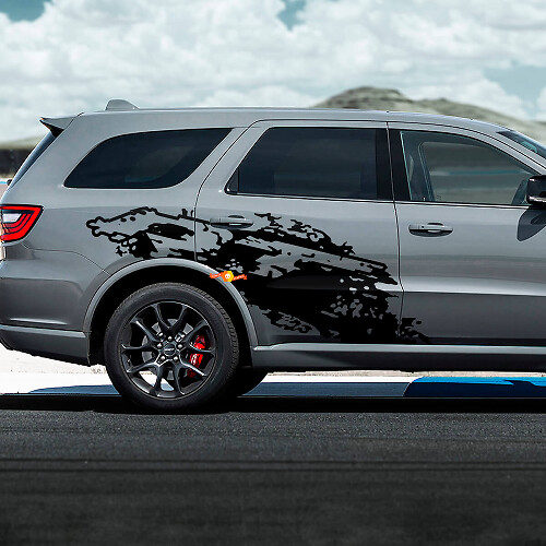 Dodge Durango RT destruyó las calcomanías de la calcomanía de salpicadura
