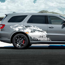 Dodge Durango RT destruyó las calcomanías de la calcomanía de salpicadura
 2