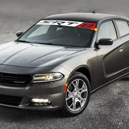 Vinilo adhesivo para parabrisas SRT8 para Dodge Charger