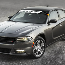 SRT 8 Pegatina de calcomanía del cuerpo del parabrisas Hellcat para Dodge Charger Srt8 Daytona
 3