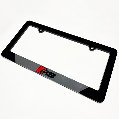 RS Vehicle La matrícula cubre la decoración de marcos para audi RS
