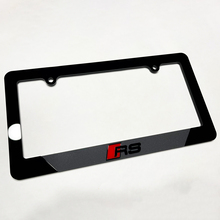 RS Vehicle La matrícula cubre la decoración de marcos para audi RS
 4