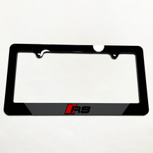 RS Vehicle La matrícula cubre la decoración de marcos para audi RS
 6