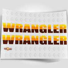 Calcomanías de capucha vintage retro para Jeep Wrangler Rubicon Renegade
 5