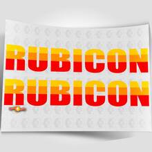 Calcomanías de capucha vintage retro para Jeep Wrangler Rubicon Renegade
 6