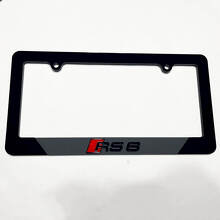 Marco para matrícula de acrílico estilo RS6 para Audi RS6_3