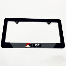 Rs6 Rs 6 La placa de la placa de vehículo cubre la decoración de marcos para Audi Rs6
 4