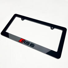 Rs6 Rs 6 La placa de la placa de vehículo cubre la decoración de marcos para Audi Rs6
 5