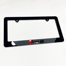 Rs6 Rs 6 La placa de la placa de vehículo cubre la decoración de marcos para Audi Rs6
 6