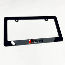 Marco para matrícula de acrílico estilo RS6 para Audi RS6_6