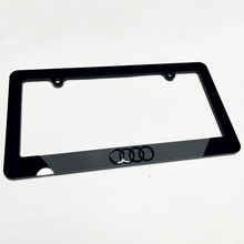 Anillos Vehículo La placa de matrícula cubre la decoración de marcos para Audi 2
 2